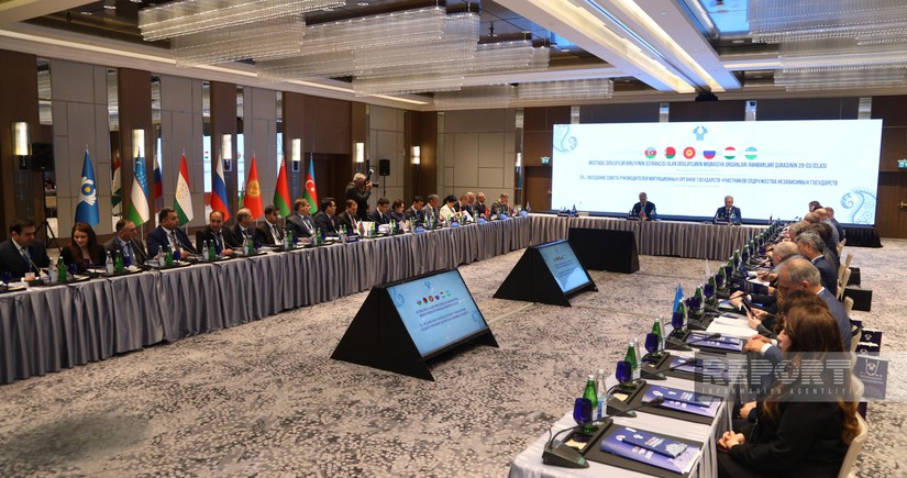 Bakıda MDB dövlətləri Miqrasiya Orqanları Rəhbərləri Şurasının 29-cu iclası keçirilir