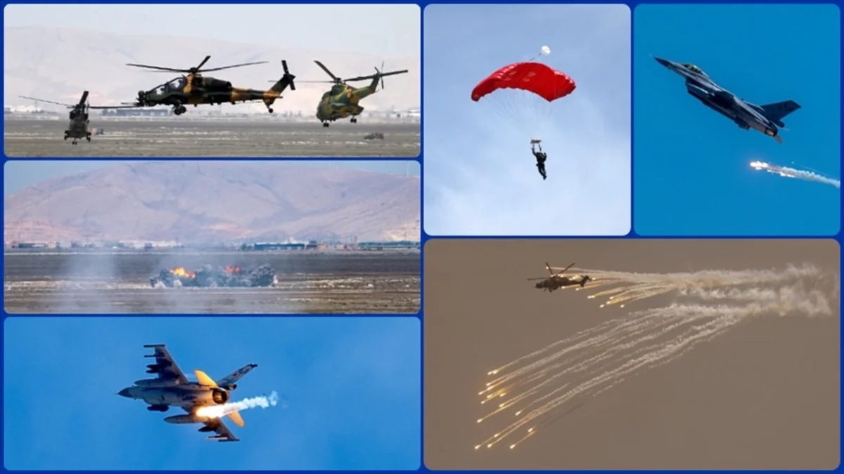 Azerbaijani servicemen perform high jump and infiltration maneuvers in international exercises