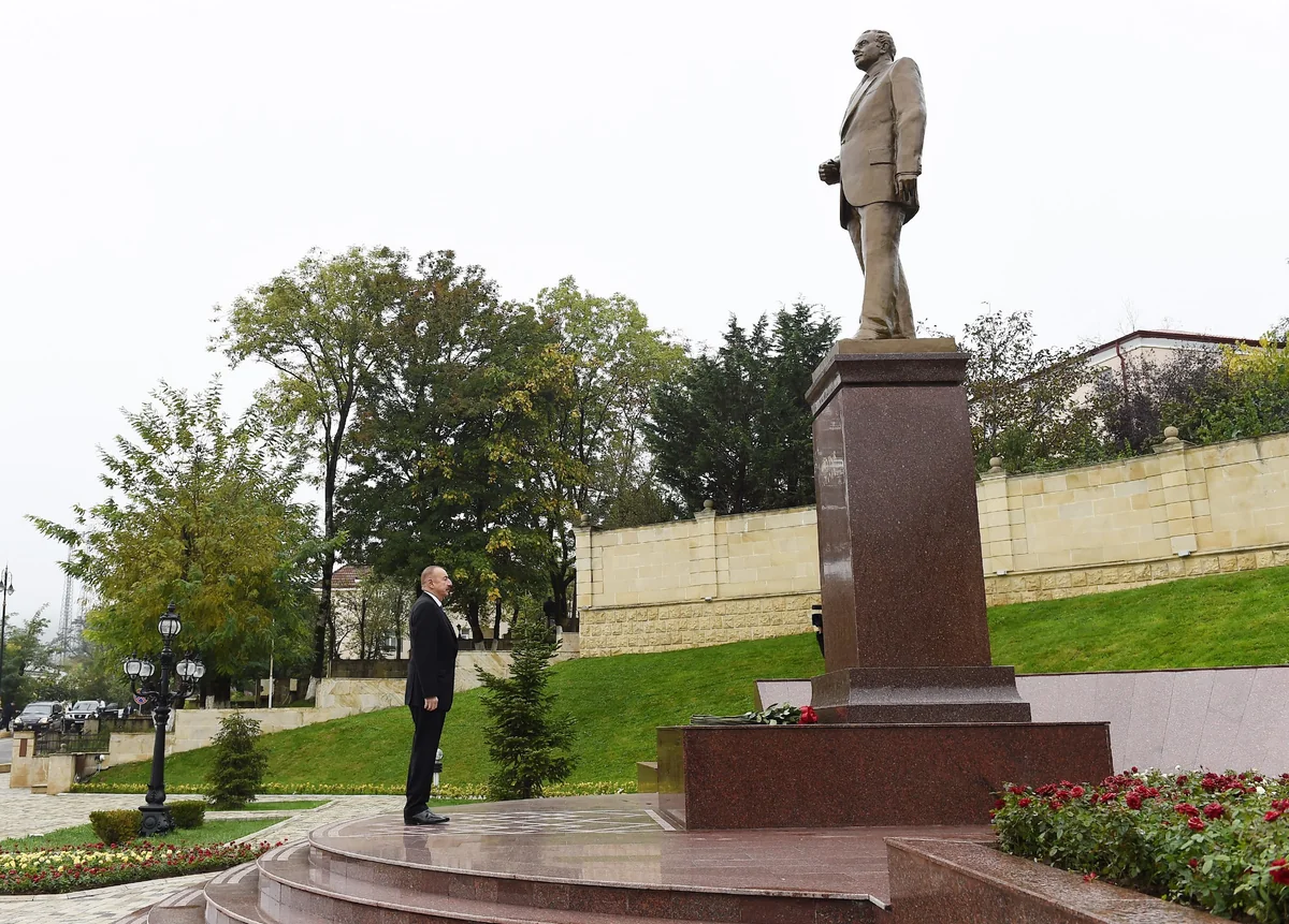 Президент Ильхам Алиев посетил Лерик