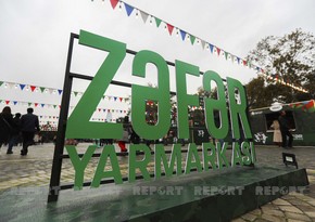 Böyük zəfərin yarmarkasından - FOTOREPORTAJ
