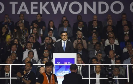 Prezident İlham Əliyev və Mehriban Əliyeva Bakıda taekvondo üzrə dünya çempionatının açılış mərasimini izləyiblər - YENİLƏNİB