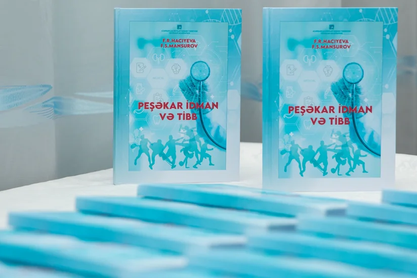 Heydər Əliyevin 100 illiyinə həsr olunmuş “Peşəkar İdman və Tibb” kitabının təqdimatı olub