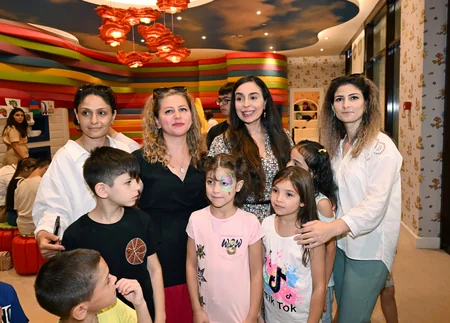 First Vice-President Mehriban Aliyeva attends celebration organized for children by Heydar Aliyev Foundation