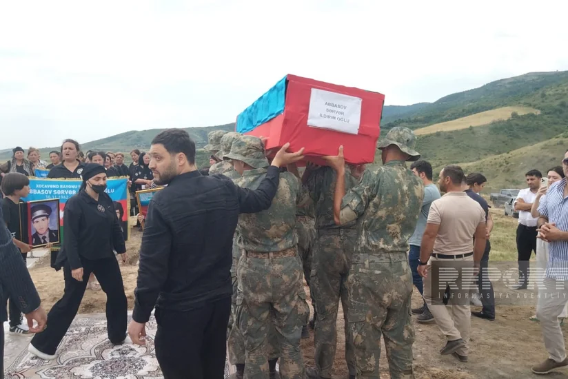 В Ходжавенде простились с шехидами Первой Карабахской войны