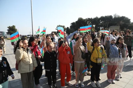 Bakıda “Gücümüz cəsarətimizdədir!” adlı yürüşün açılış mərasimi olub - YENİLƏNİB