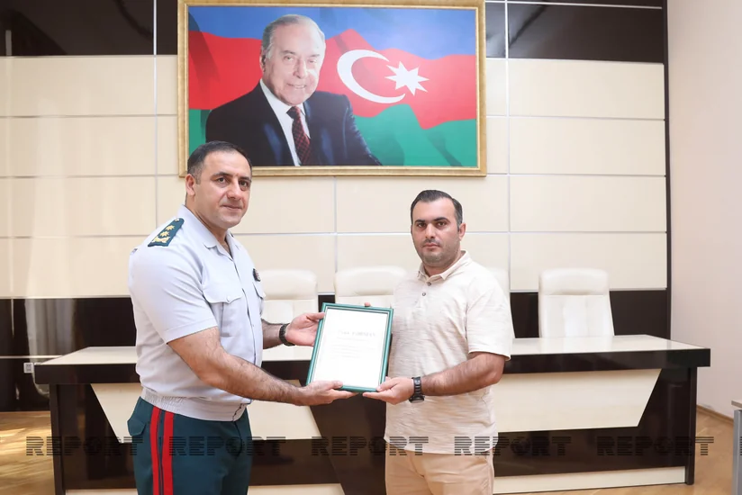 DSX Reportun əməkdaşlarını təltif edib