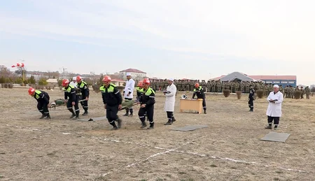 В войсках Нахчыванского гарнизона проведены занятия по командирской подготовке
