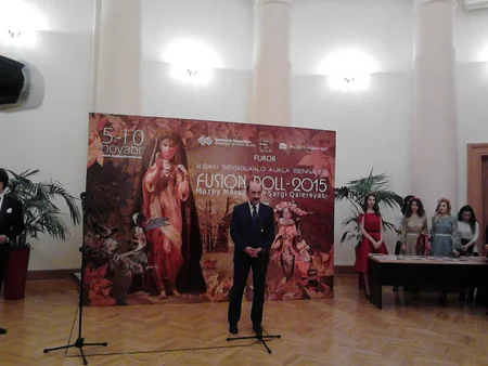 Fusion Doll III Bakı Beynəlxalq Kukla Biennalesinin açılışı olub