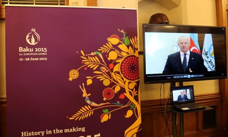 Böyük Britaniya parlamentində birinci Avropa Oyunları ilə bağlı qəbul keçirilib - FOTO