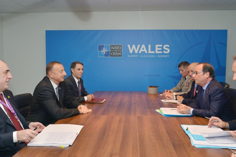 Президент Азербайджана и президент Франции обсудили пути решения нагорно-карабахской проблемы