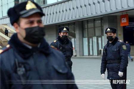 Xüsusi karantin rejimində olan Bakıdan - FOTOREPORTAJ