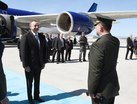Prezident İlham Əliyevin Türkiyəyə rəsmi səfəri başlayıb
