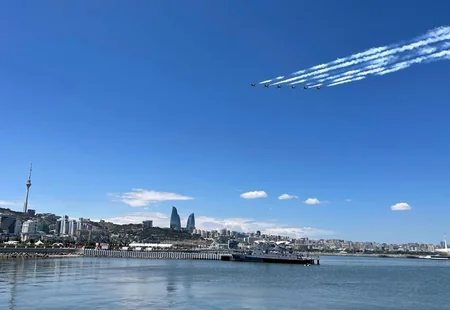 Hərbi pilotlarımız TEKNOFEST-Azərbaycanda ilk uçuşlarını icra edib