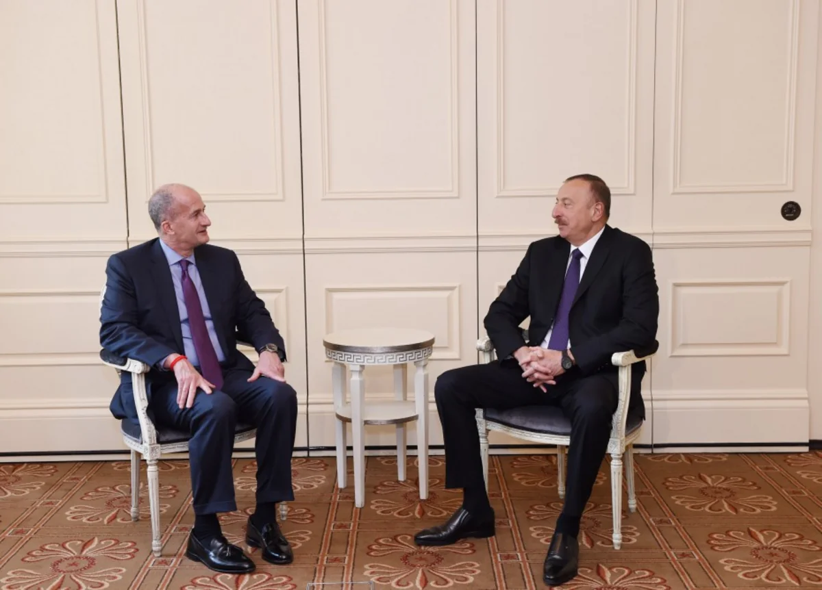 İlham Əliyev ABŞ-ın “General Electric” şirkətinin vitse-sədri ilə görüşüb