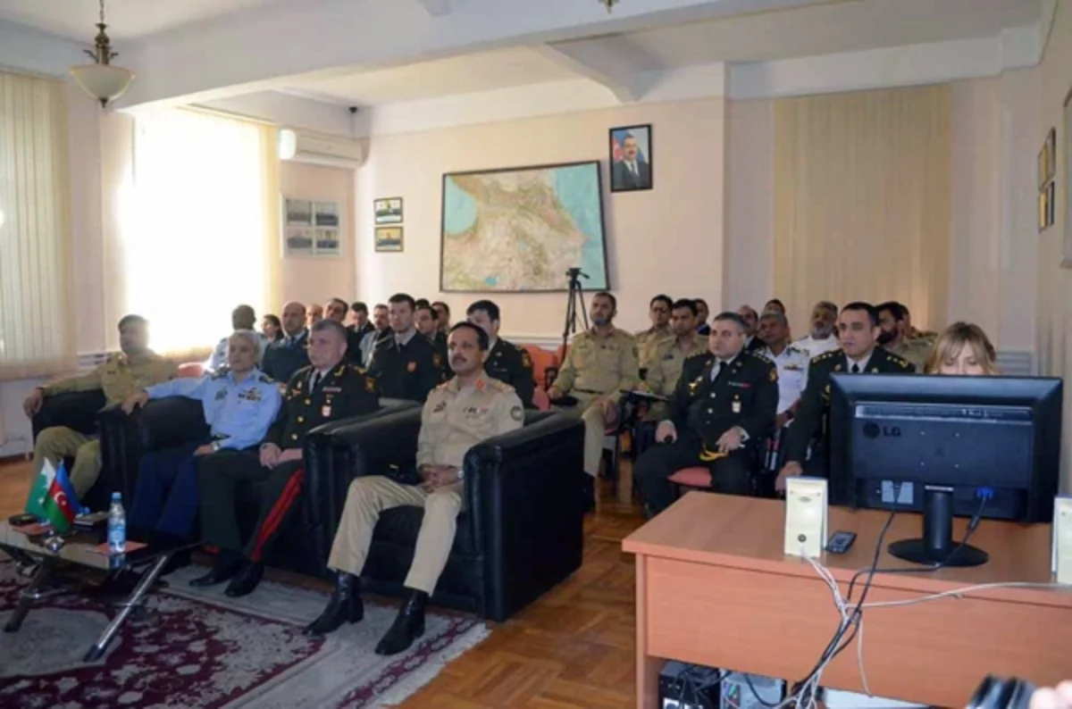 ​Pakistan Silahlı Qüvvələrinin nümayəndə heyəti Hərbi Akademiyada olub