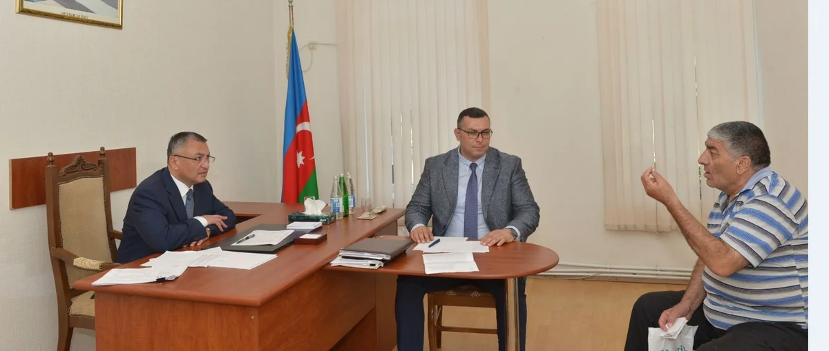Dövlət Komitəsində məcburi köçkünlərin növbəti qəbulu keçirilib