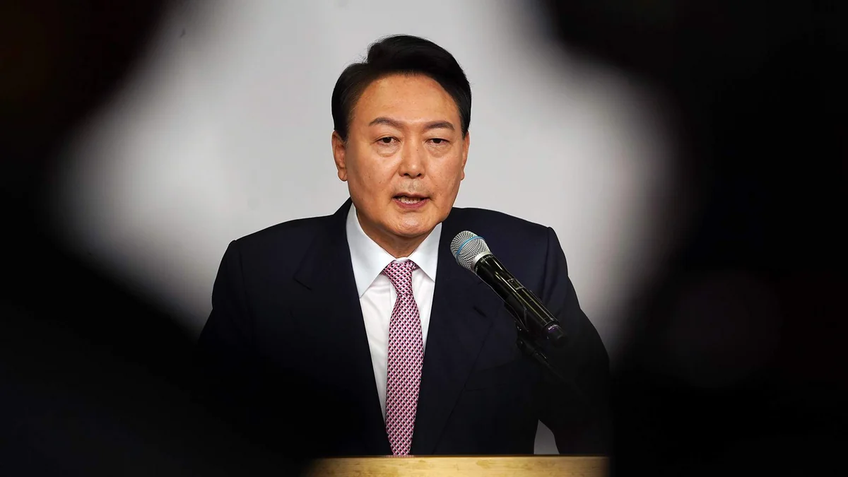 S. Korean president orders strengthened N. Korean deterrent in response to missile launch