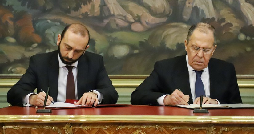 Ermənistan və Rusiya 2025-2026-cı illər üçün XİN-lərarası məsləhətləşmələr planı imzalayıb