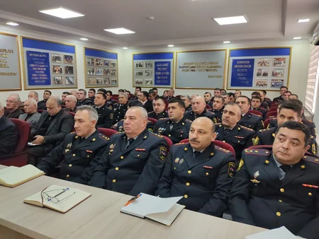 В Шеки прошло совещание, посвященное совершенствованию деятельности полиции на выборах