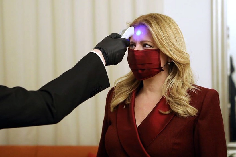 Slovakiya Prezidenti koronavirusa yoluxub