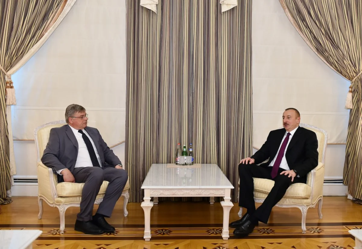 Президент Азербайджана принял бывшего вице-президента Европейского парламента