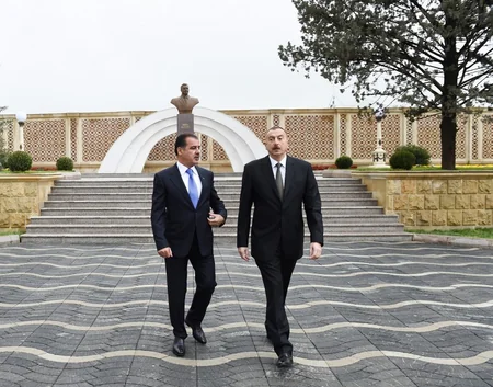 Gəncədə Əziz Əliyev adına mədəniyyət və istirahət parkının açılışı olub