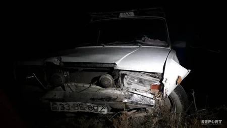 Kürdəmirdə yol qəzası baş verib, xəsarət alanlar var - FOTO