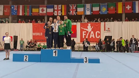 Azərbaycan gimnastları Dünya Kubokunda gümüş medal qazanıblar