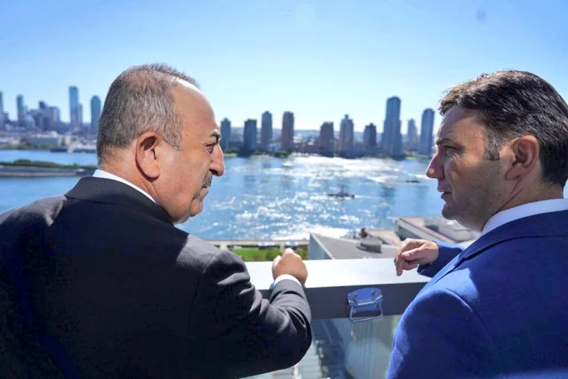ATƏT sədri Çavuşoğluna təşəkkür, Hakan Fidanı təbrik edib