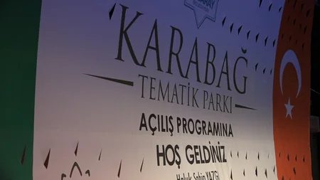 Türkiyədə Qarabağ parkının açılışı olub