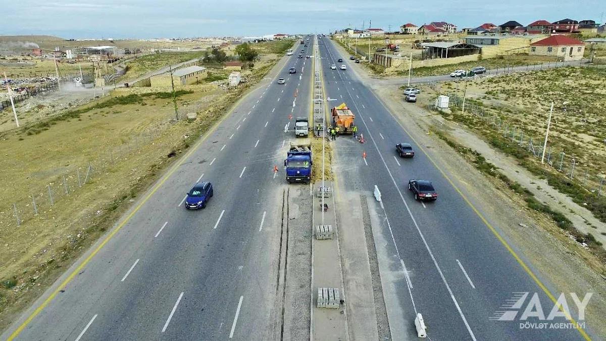 Saray-Novxanı yolunda yeni geri dönmə hissə yaradılır