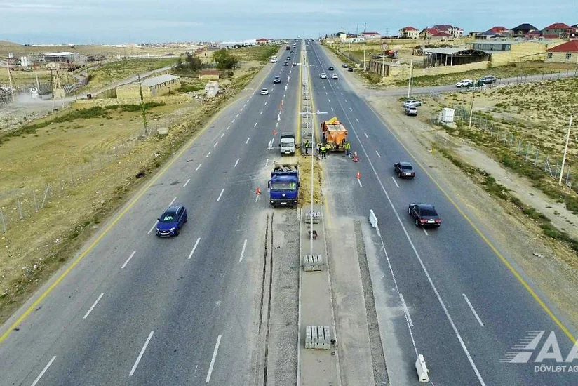 Saray-Novxanı yolunda yeni geri dönmə hissə yaradılır