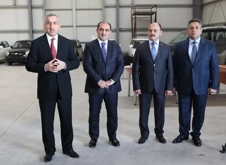 Azərbaycanda müharibə əlillərinə avtomobil paylandı - FOTOLAR