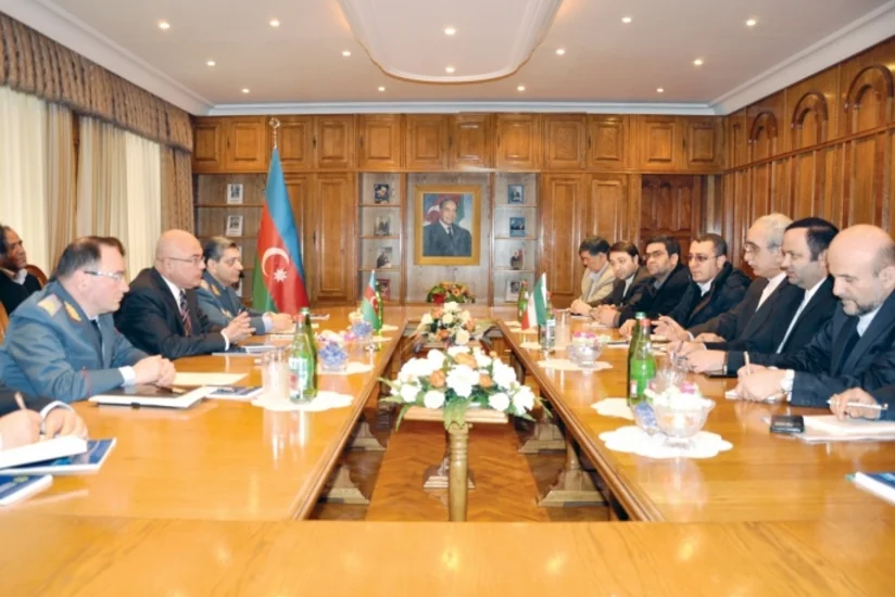 Azərbaycan ​Dövlət Gömrük Komitəsinin sədri İran nümayəndə heyətini qəbul edib