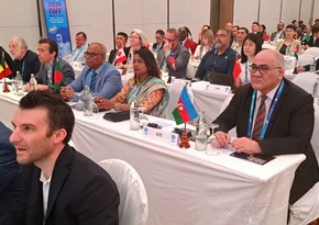Firdovsi Umudov Beynəlxalq Ağırlıqqaldırma Federasiyasının Xüsusi Konqresində iştirak edib 