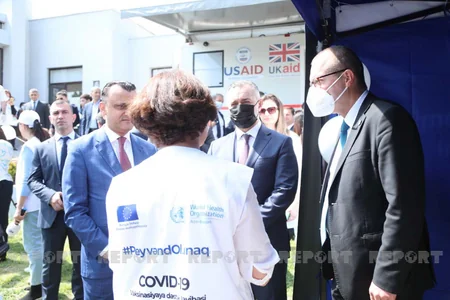 WHO representative joins European campaign 'Immunization Week' in Shamakhi