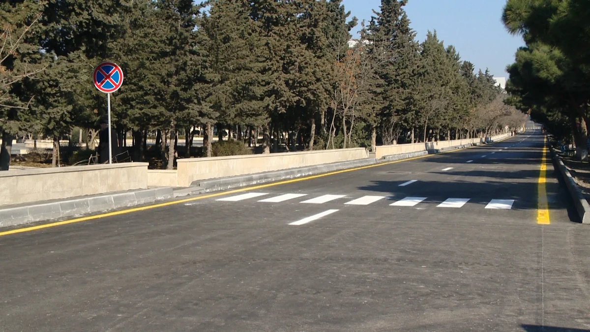 Naxçıvanski küçəsi təmir edilib