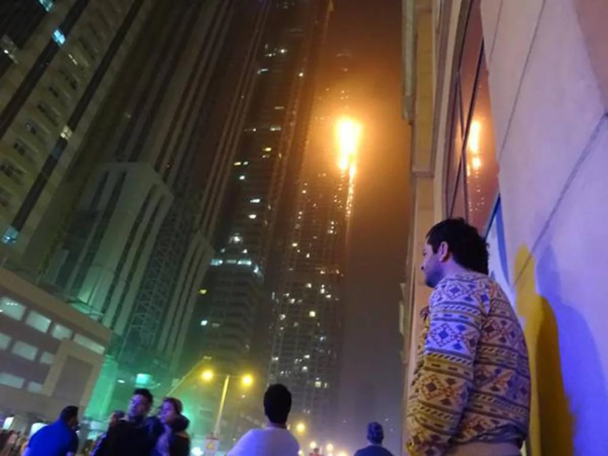 Apartment tower fire in Dubai is put out - UPDATED