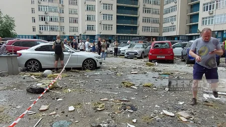 Result of Russian army's attack on Kyiv last night - PHOTO REPORTAGE