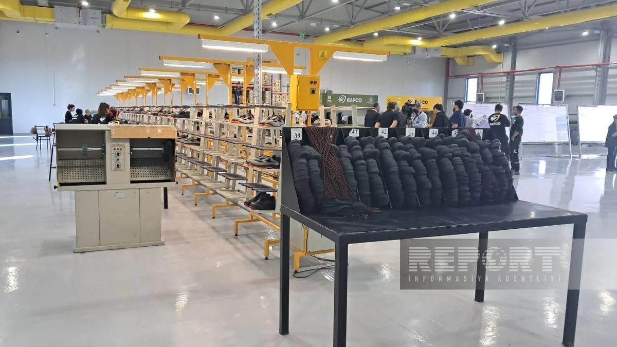Ağdam ayaqqabı zavodu ixrac perspektivlərini açıqlayıb