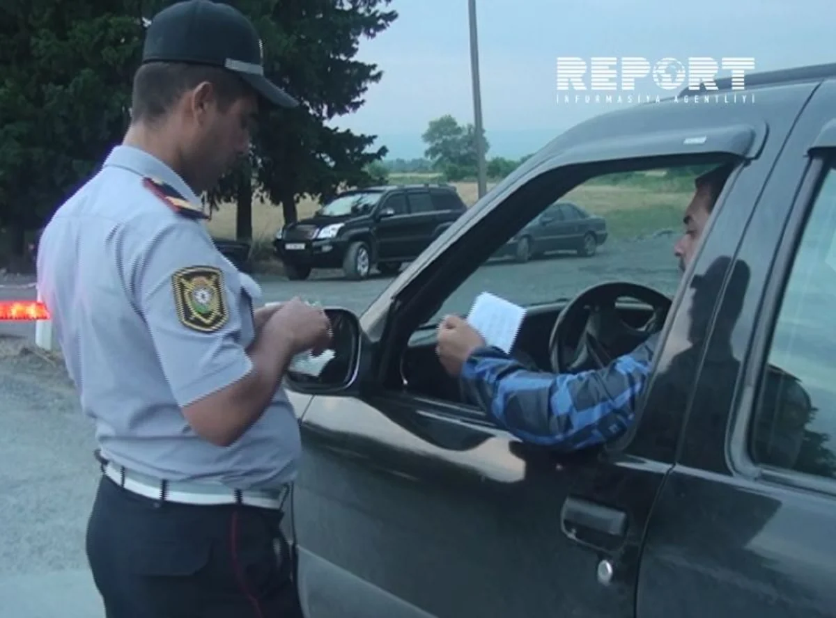 DYP reyd keçirib, 80-dən çox sürücü cərimələnib - FOTO - VİDEO - ƏLAVƏ OLUNUB