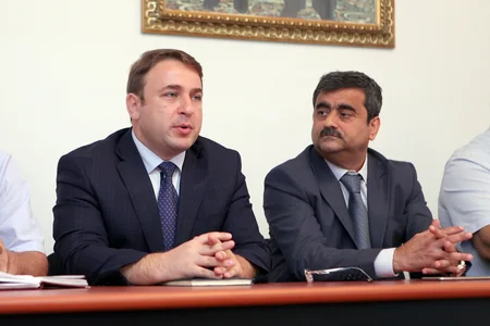 Avropa çempionatından qayıdan cüdo üzrə Azərbaycan millisi ilə görüş keçirilib