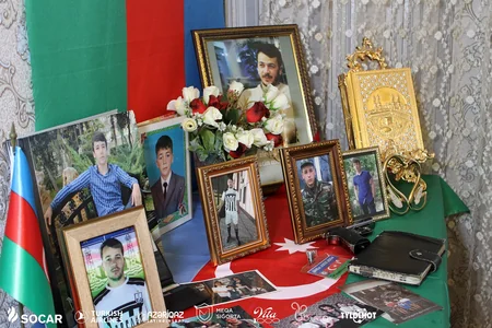 Neftçi klubu şəhid və qazi azarkeşlərinin ailələrini ziyarət etdi
