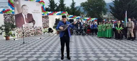 Şimal-qərb bölgəsində Heydər Əliyevin 100 illik yubileyi ilə bağlı konsert olub