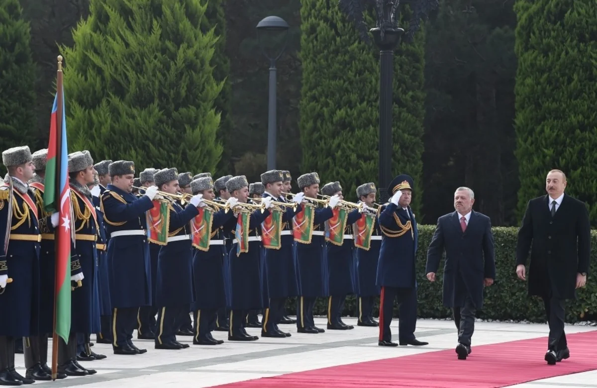 Official welcoming ceremony held for King Abdullah II of Jordan