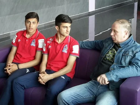 Dünya və Avropa çempionları Azərbaycan yığması ilə görüşüb