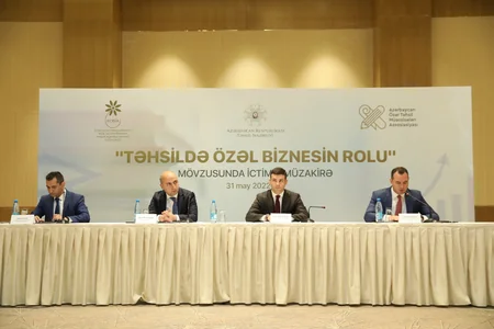 KOBİA “Təhsildə özəl biznesin rolu” mövzusunda ictimai müzakirə təşkil edib