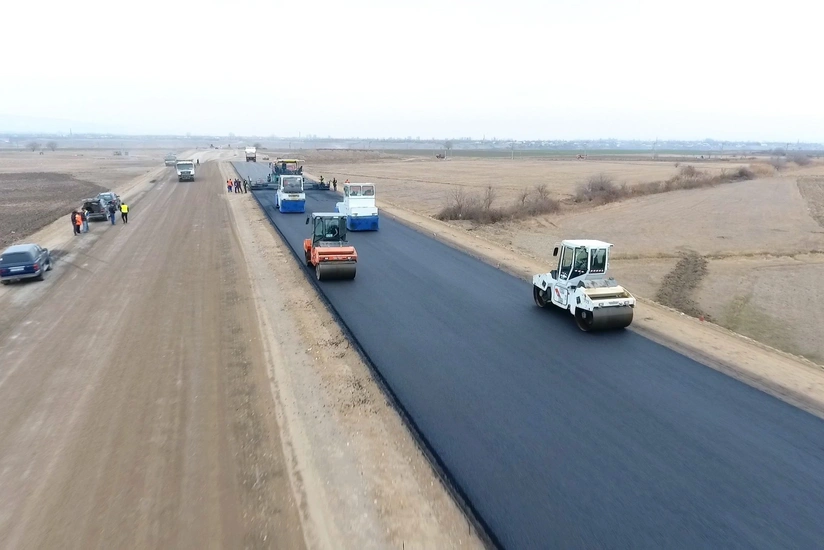 Yükdaşımalarda mühüm rol oynayan yol genişləndirilir