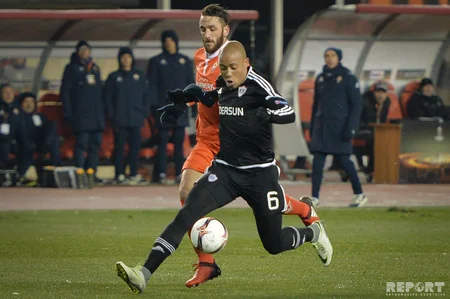 Qarabagın Fiorentina ilə başabaş mübarizəsi - FOTOREPORTAJ