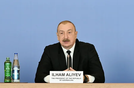 Prezident İlham Əliyev XII Qlobal Bakı Forumunun açılış mərasimində çıxış edib - YENİLƏNİB-3